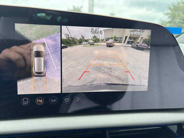 new 2025 Cadillac OPTIQ car, priced at $55,539