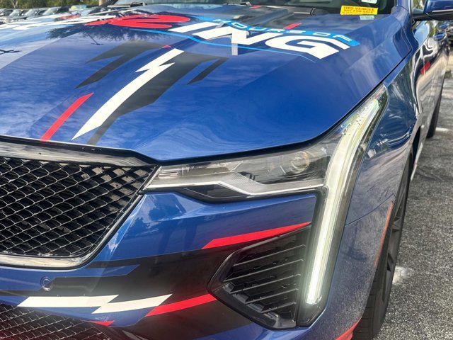 used 2023 Cadillac CT4-V car, priced at $45,700