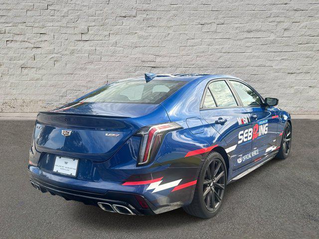 used 2023 Cadillac CT4-V car, priced at $45,700