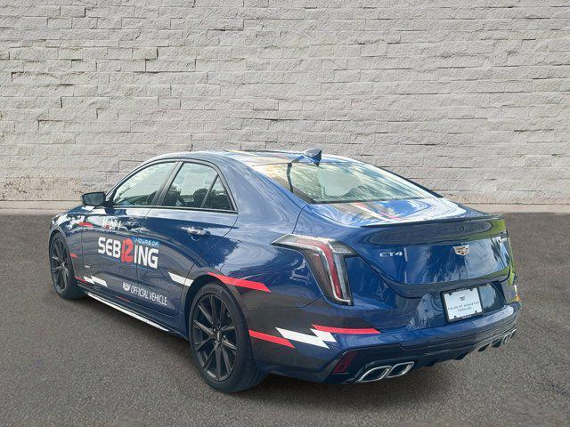 used 2023 Cadillac CT4-V car, priced at $45,700