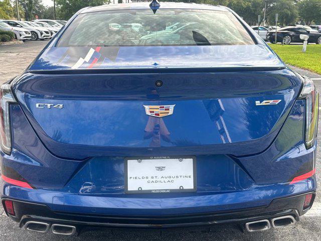 used 2023 Cadillac CT4-V car, priced at $45,700