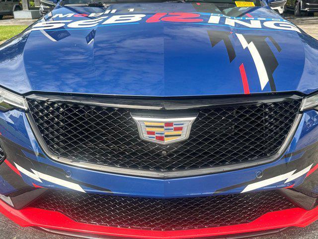 used 2023 Cadillac CT4-V car, priced at $45,700