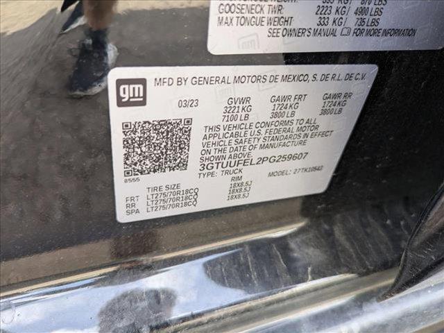 used 2023 GMC Sierra 1500 car, priced at $61,999