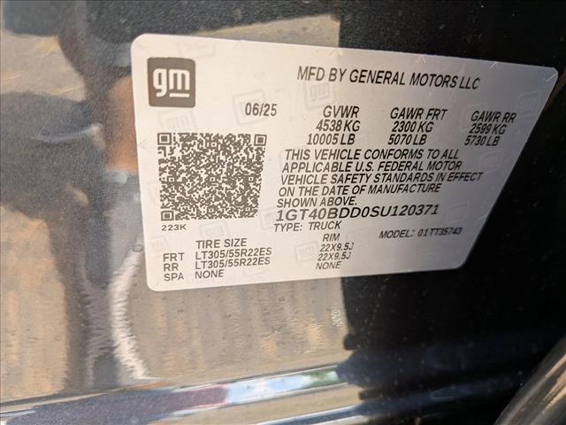 new 2025 GMC HUMMER EV Pickup car, priced at $95,999