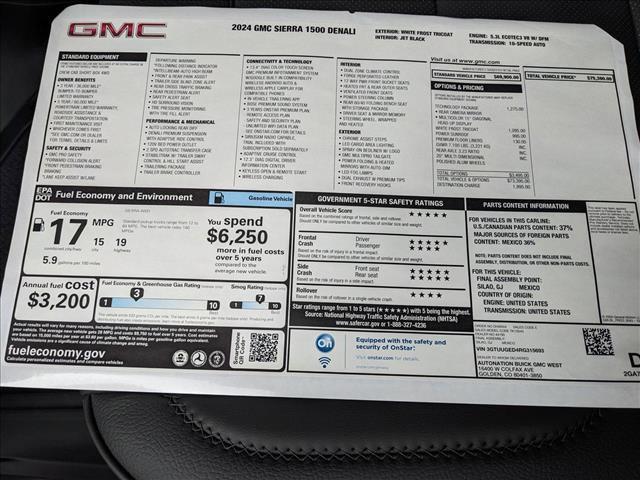 new 2024 GMC Sierra 1500 car, priced at $70,939