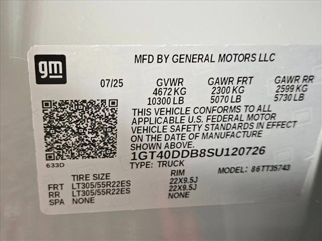 new 2025 GMC HUMMER EV Pickup car, priced at $104,999