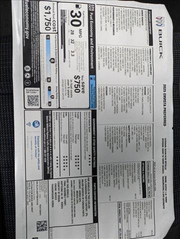 new 2025 Buick Envista car, priced at $27,427
