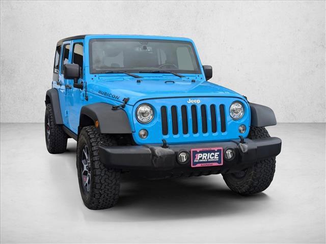 used 2018 Jeep Wrangler JK Unlimited car, priced at $21,999