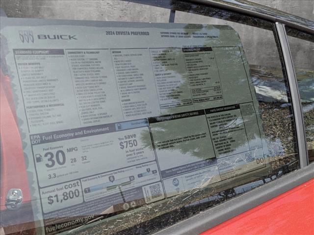 new 2024 Buick Envista car, priced at $25,136