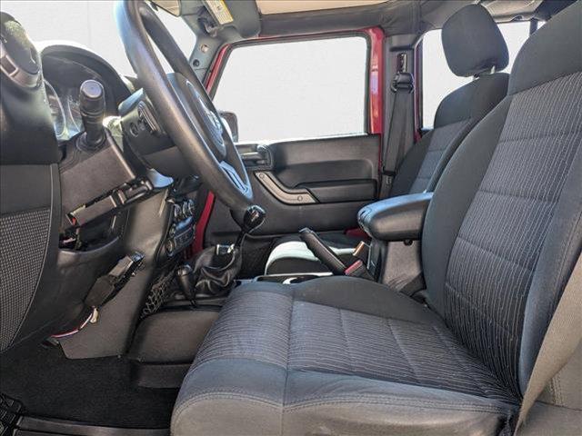 used 2012 Jeep Wrangler Unlimited car, priced at $17,999