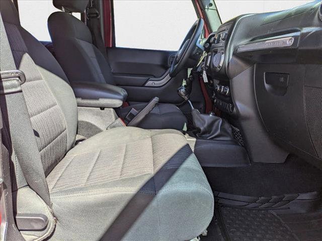 used 2012 Jeep Wrangler Unlimited car, priced at $17,999