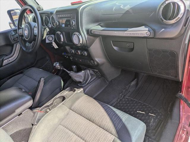 used 2012 Jeep Wrangler Unlimited car, priced at $17,999
