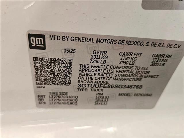new 2025 GMC Sierra 1500 car, priced at $77,004