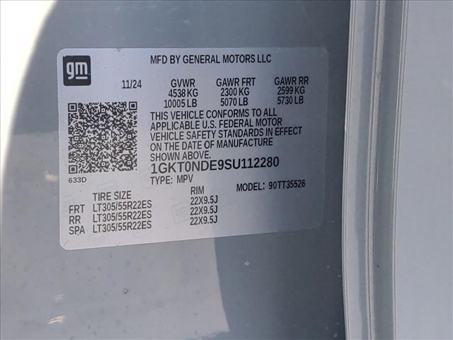 new 2025 GMC HUMMER EV SUV car, priced at $92,999