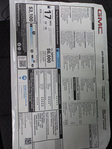 new 2025 GMC Sierra 1500 car, priced at $57,222