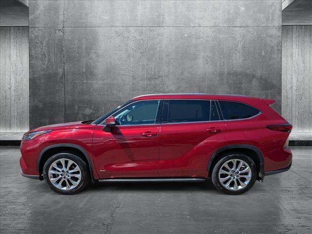 used 2023 Toyota Highlander Hybrid car, priced at $47,199