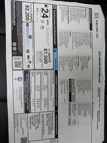 new 2025 Buick Envision car, priced at $36,298