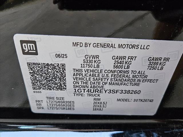 new 2025 GMC Sierra 2500 car, priced at $89,999