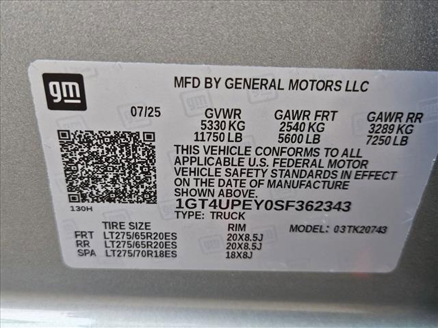 new 2025 GMC Sierra 2500 car, priced at $87,999