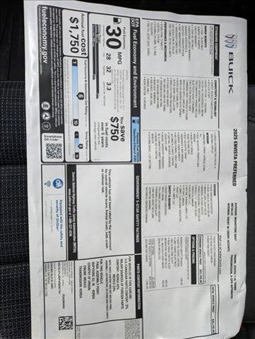 new 2025 Buick Envista car, priced at $25,049
