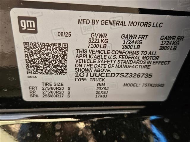 new 2025 GMC Sierra 1500 car, priced at $60,499