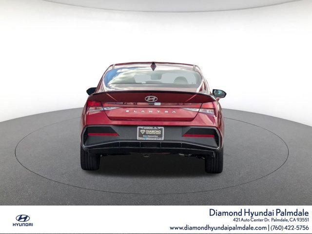 new 2025 Hyundai Elantra car, priced at $25,495