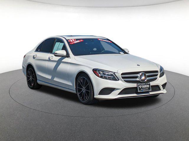 used 2021 Mercedes-Benz C-Class car, priced at $27,632