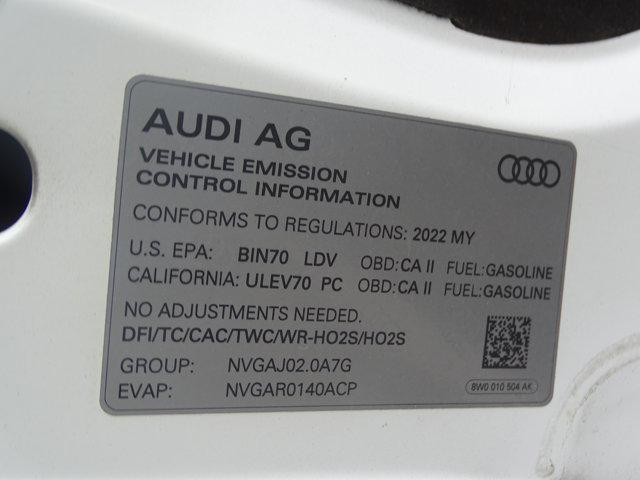 used 2022 Audi A4 car