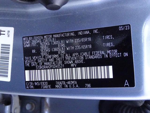 used 2023 Toyota Highlander car