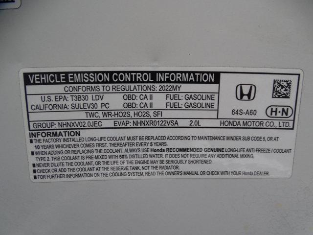 used 2022 Honda Civic car
