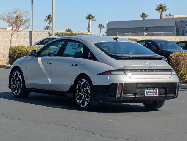 new 2023 Hyundai IONIQ 6 car, priced at $58,700