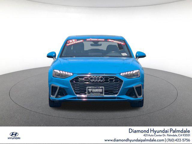 used 2022 Audi A4 car, priced at $21,995