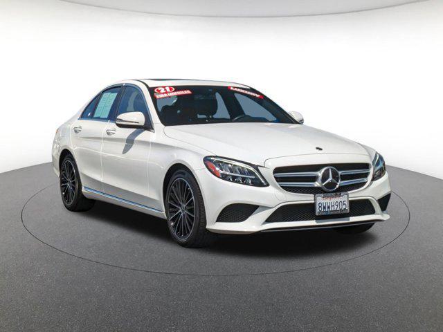 used 2021 Mercedes-Benz C-Class car, priced at $34,079