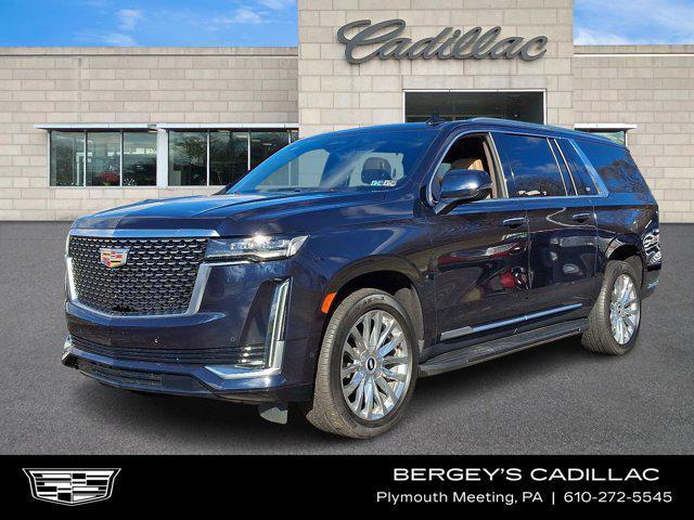 used 2021 Cadillac Escalade ESV car, priced at $57,541