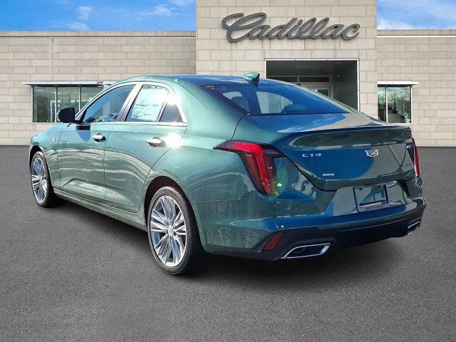 new 2025 Cadillac CT4 car, priced at $47,565