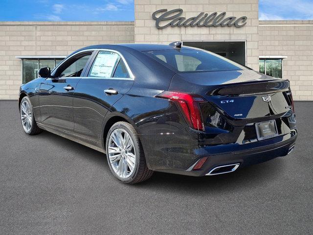 new 2025 Cadillac CT4 car, priced at $47,235