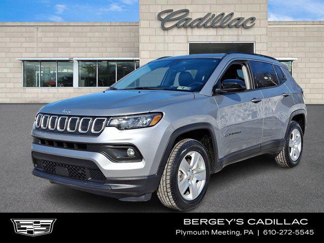 used 2022 Jeep Compass car, priced at $22,955