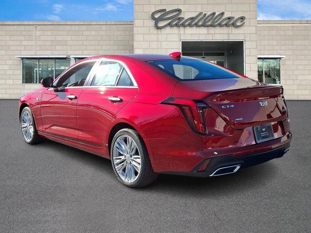 new 2025 Cadillac CT4 car, priced at $47,060