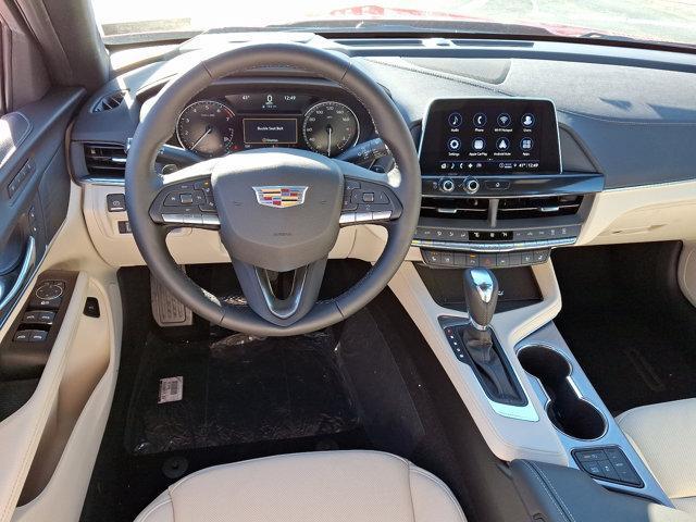 new 2025 Cadillac CT4 car, priced at $47,060