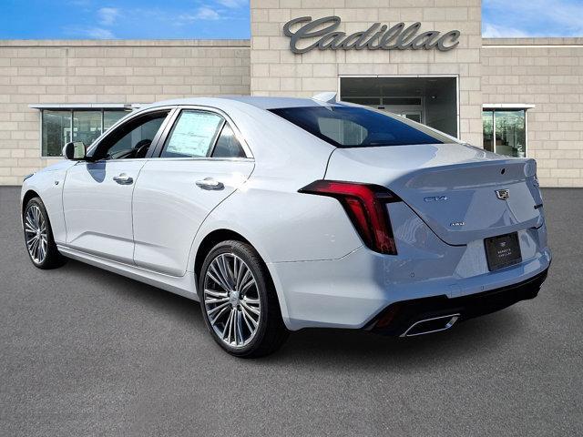 new 2025 Cadillac CT4 car, priced at $47,540