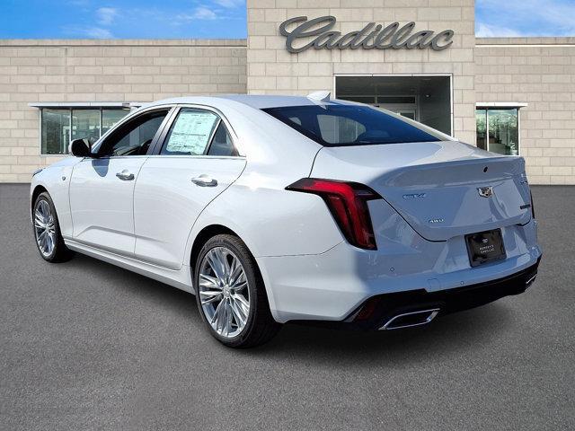 new 2025 Cadillac CT4 car, priced at $45,835