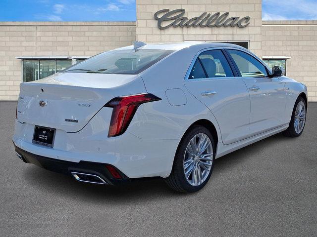 new 2025 Cadillac CT4 car, priced at $45,835