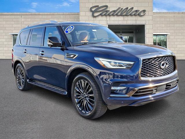 used 2024 INFINITI QX80 car, priced at $57,495