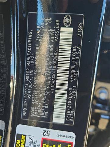 new 2026 Toyota Camry car, priced at $37,555