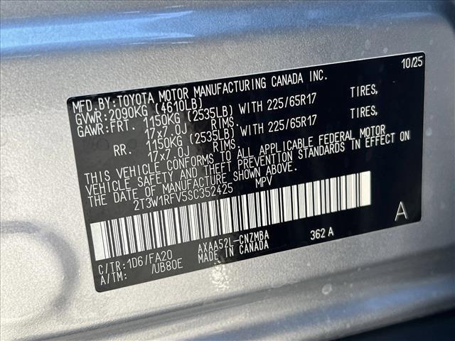 new 2025 Toyota RAV4 car, priced at $37,995