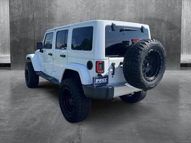 used 2015 Jeep Wrangler Unlimited car, priced at $20,456