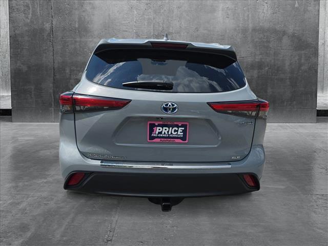 used 2023 Toyota Highlander Hybrid car, priced at $37,720