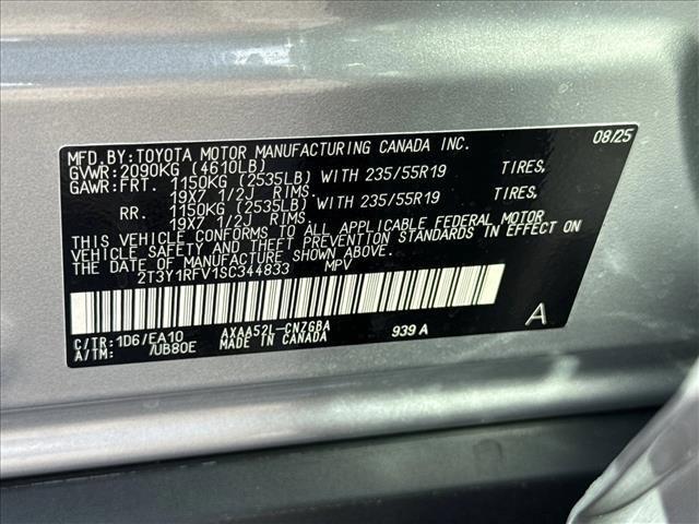 new 2025 Toyota RAV4 car, priced at $42,726