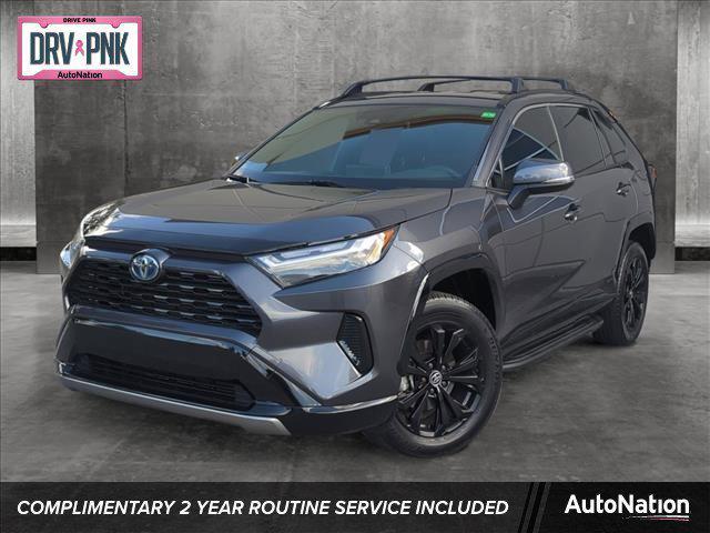 used 2023 Toyota RAV4 Hybrid car, priced at $34,890