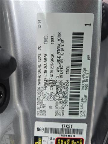 new 2025 Toyota Tundra car, priced at $71,270